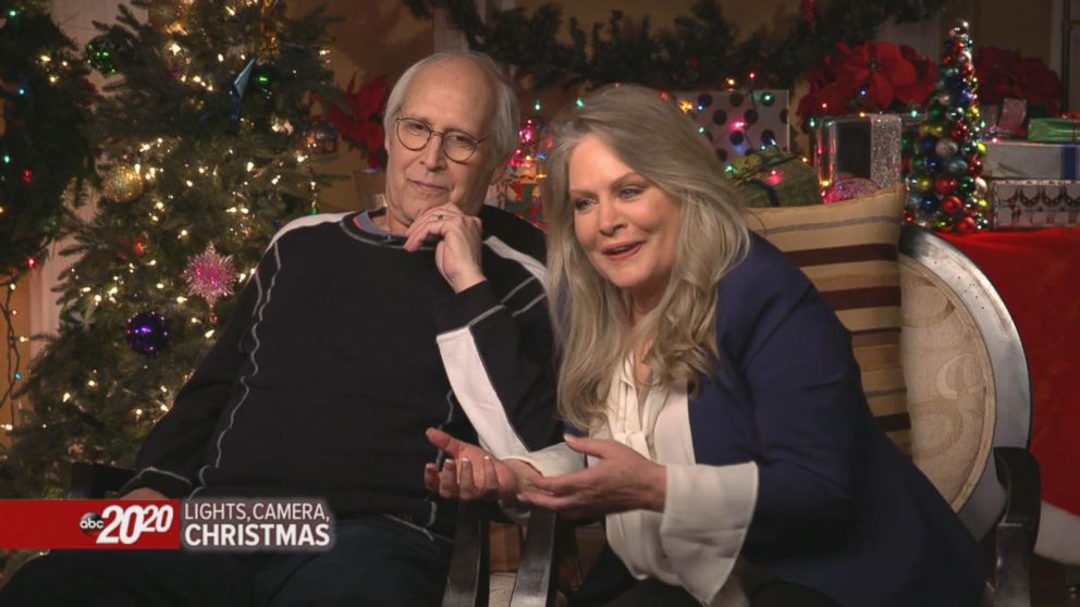 'Christmas Vacation' stars Chevy Chase and Beverly D'Angelo on their