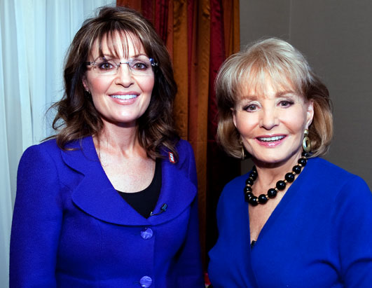 Barbara Walters Most Fascinating Sarah Palin