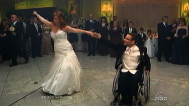 VIDEO: A paraplegic gets his groove back thanks to the woman he loves and his dance teacher.