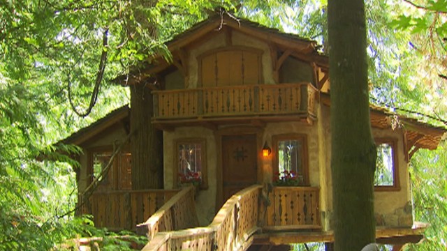 A Plane, a Tree House, and Other Bizarre Homes Video - ABC ...