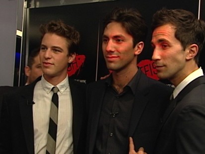 VIDEO: Behind the scenes at movies premiere with Nev and Ariel Schulman, Henry Joost.