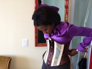 Watch: Life in a Corset: Deborah Roberts' Video Diary