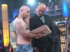 VIDEO: Howie Mandel's creative consultant goes over script pages shirtless.