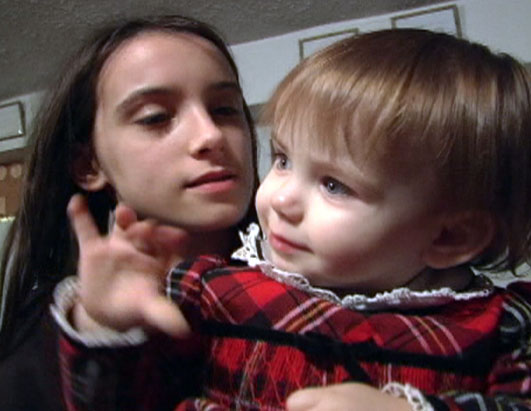 Photo: Courtney and her sister Sable live in Appalachia.