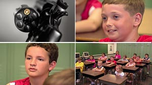 Photo: ABC News recently invited 10 sets of parents and children in Amelia, Ohio, to speak openly about gun safety with Eckerd College psychologist Marjorie Hardy.