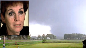 PHOTO Sue Teeple and her husband survived a tornado near their home.