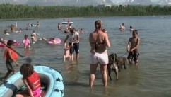 VIDEO: Temperatures in Anchorage soaring into the 80s and 90s this week.