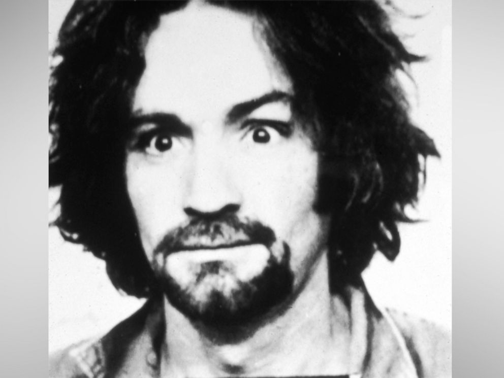 PHOTO: Police mug shot of American cult leader and murderer Charles Manson, 1969.