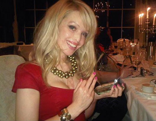 Photo: British model Katie Piper was brutally burned when a stranger threw sulfuric acid in her face.