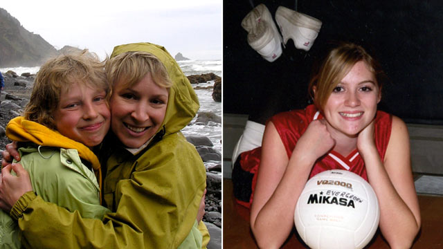 PHOTO: In March 2009, a head-on collision killed Erin Thompson and her son Caden. Justine Winter survived, but with serious injuries. Before the crash, Winter sent distraught text messages to her boyfriend saying she would wreck her car.