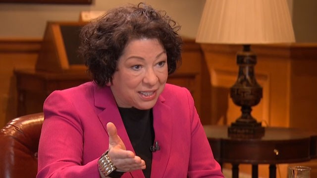 Justice Sonia Sotomayor will administer the oath of office for Vice President Joe Biden on Monday Jan. 21st.