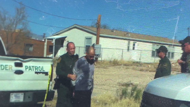 Raul Alcaraz was pepper-sprayed and then arrested on Sunday February 17th in Tucson. Alcaraz threw himself under a parked border patrol car to stop the deportation of Rene Meza, an undocumented immigrant, who was in the car.