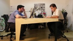 With just $200 and a passion for vinyl, Jose Pimienta, left, and Osniel Gonzalez, right, recently launched "Vinylfy", a social networking site for record collectors.
