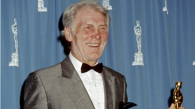 PHOTO: Jack Palance, winner of Best Supporting Actor for 'City Slickers'