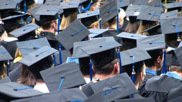 PHOTO: Latino students still lag behind their white peers in high school graduation rates in all but two states in the country.
