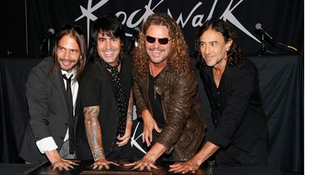 PHOTO:&nbsp;The Mexican pop-rockers attend their Guitar Center RockWalk induction ceremony on Sept. 17, 2012, in Los Angeles.