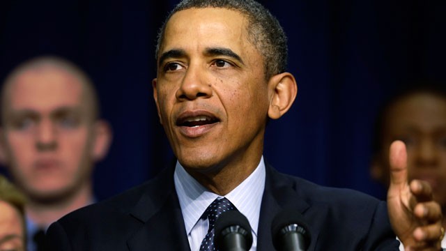PHOTO: President Barack Obama speaks about the sequester budget cuts, Tuesday, Feb. 19, 2013.