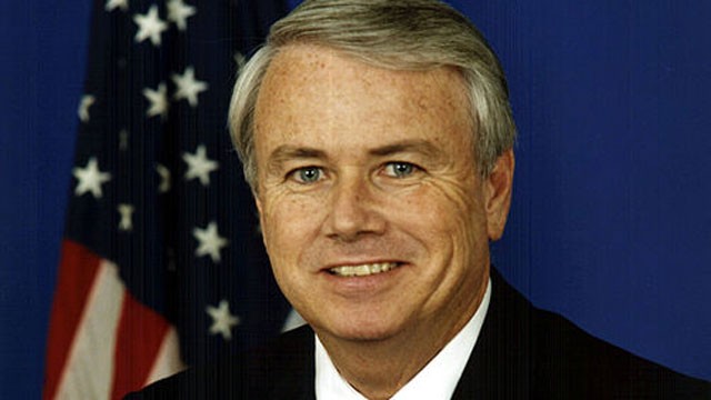PHOTO: Rep. Elton Gallegly's office was the recent target of after-hours thefts, and while no arrests have been reported, the congressman said undocumented immigrants might be to blame.