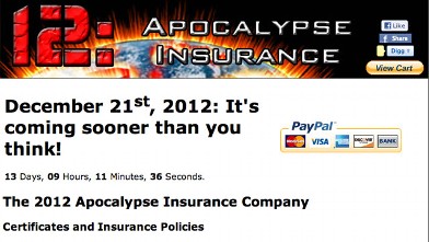 2012: Apocalypse Insurance