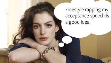 PHOTO: Best Supporting Actress nominee Anne Hathaway