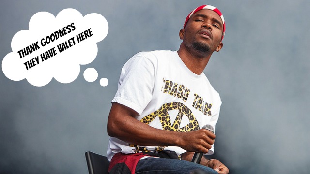 PHOTO:Â Chris Brown allegedly got into a fight with Frank Ocean over a parking spot, of all things. We hope Ocean brushes it off and keep moving up and up.