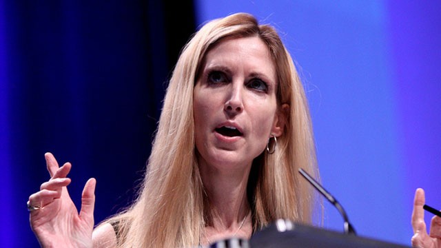 PHOTO: Conservative commentator Ann Coulter speaks at a Conservative Political Action Committee conference in 2011 in Washington, D.C.
