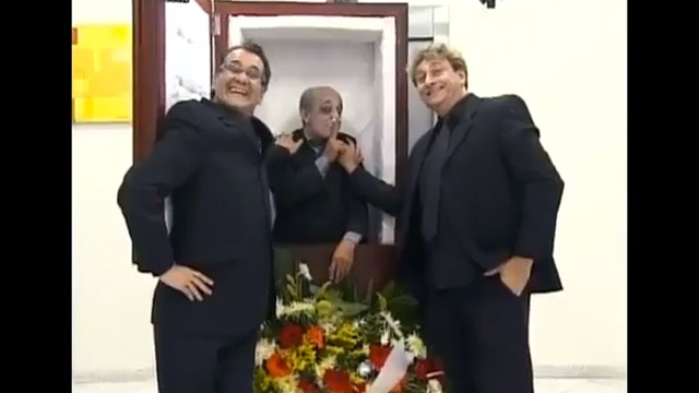 PHOTO: Pranksters get ready to scare some people in Brazil