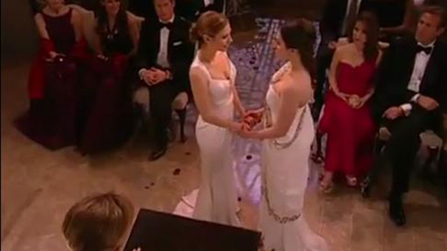 Soap Opera Lesbian Wedding 28