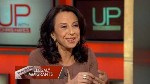 PHOTO: Latina journalist Maria Hinojosa urged media companies to drop the term