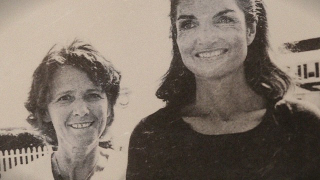 PHOTO: Close friends Marta Sgubin (L) and Jacqueline Onassis Kennedy (R).