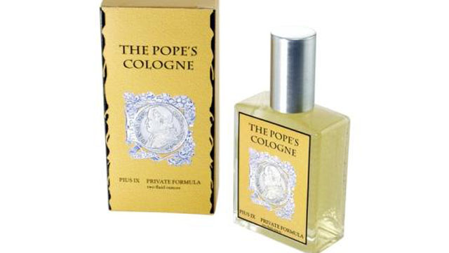 PHOTO: The Pope's Cologne. Allegedly, anyway.