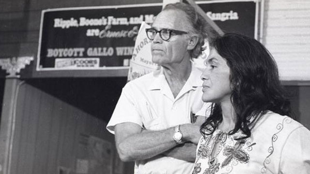PHOTO: Fred Ross Sr. and Dolores Huerta