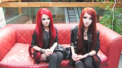 PHOTO: Anastasiya Shpagina is one of the more famous "living dolls."
