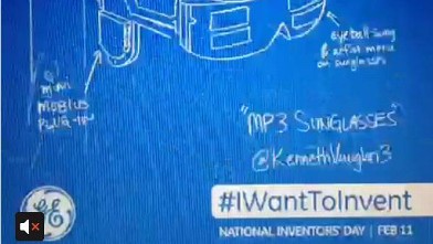 PHOTO: GE posted a lovely Vine featuring innovative blueprints