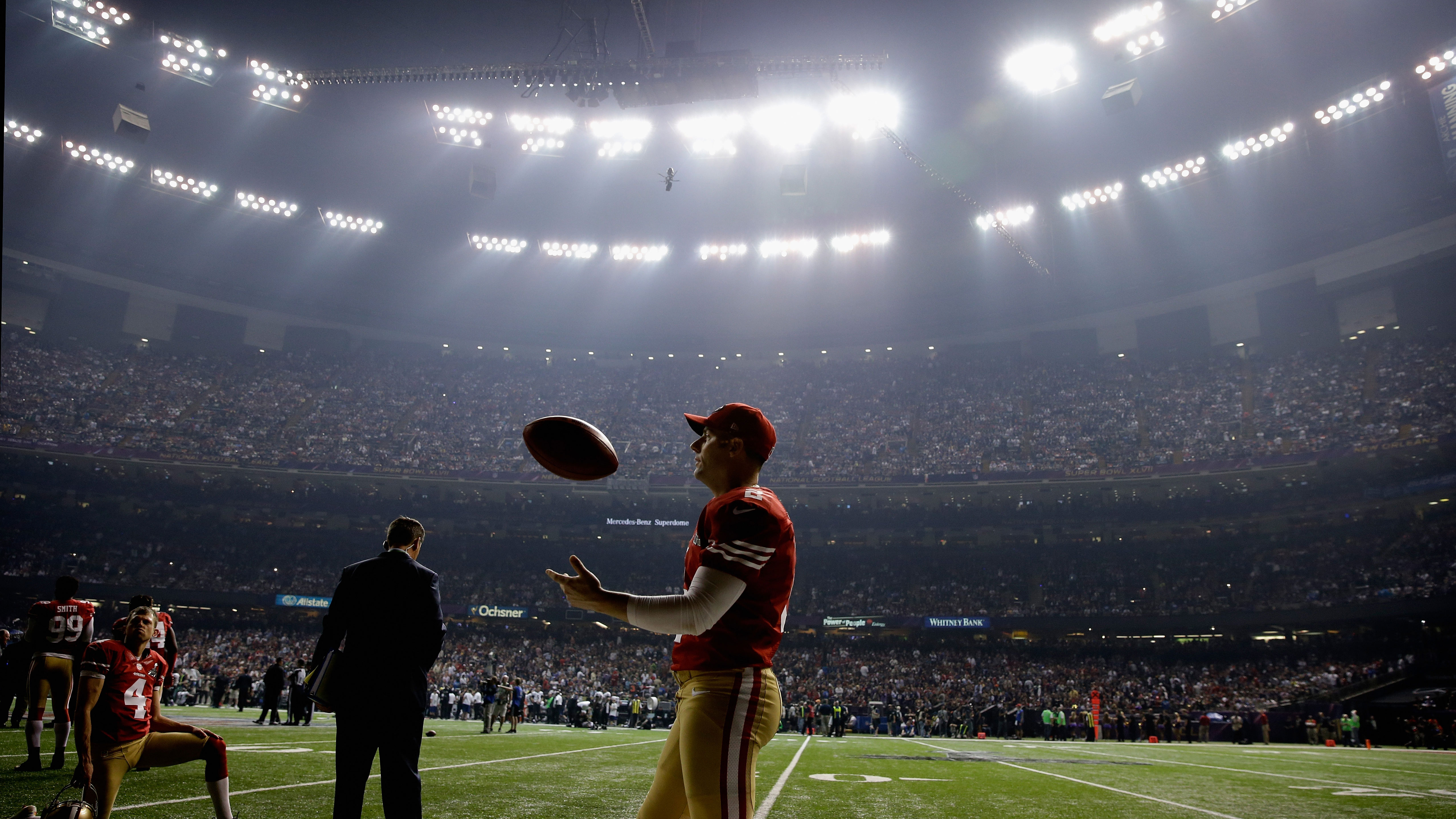 PHOTO: The Superdome blackout inspired its share of light bulb moments