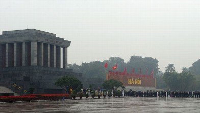 PHOTO: Ho Chi Minh's mausoleum