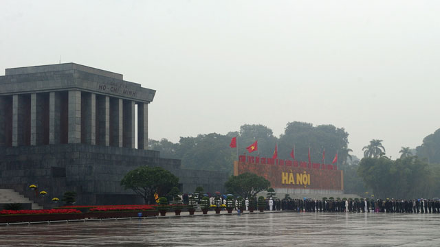 PHOTO: Ho Chi Minh's mausoleum
