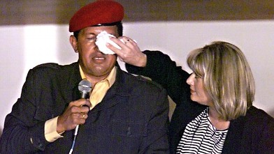 PHOTO: Hugo Chavez and his wife, Marisabel.