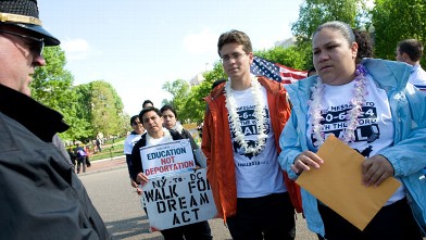 PHOTO: Gaby Pacheco walked 1,500 miles from Florida to Washington, DC to advocate for the Dream Act.