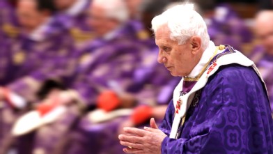 PHOTO: The Vatican maintains that advanced age caused Benedict to step down, but some insist his health is failing.
