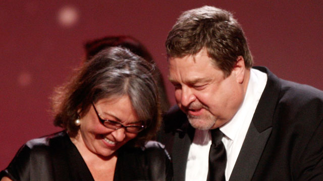 PHOTO: Roseanne Barr and John Goodman