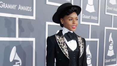 PHOTO: Janelle Monáe always manages to take a basic suit and turn it on its head.