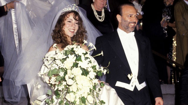 PHOTO:&nbsp;Tommy Mottola and Mariah Carey's wedding in 1993.