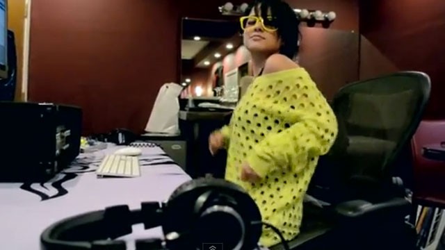 PHOTO: Becky G in studio