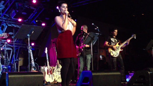 Nelly Furtado sings