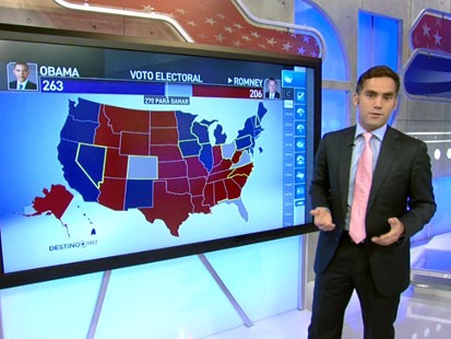 Univision News' Enrique Acevedo walks us through the states that can swing the elections.