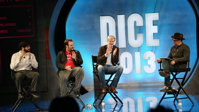 PHOTO: D.I.C.E. 2013 panel on mobile games.