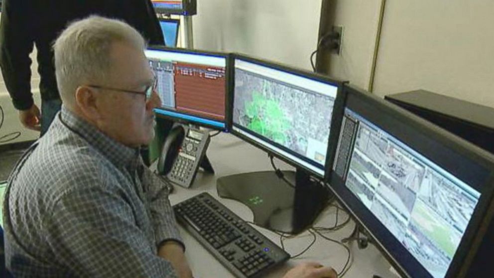 PHOTO: Boston authorities have ramped up security ahead of Mondays marathon and are coordinating the effort from a high-tech underground facility called "the bunker."