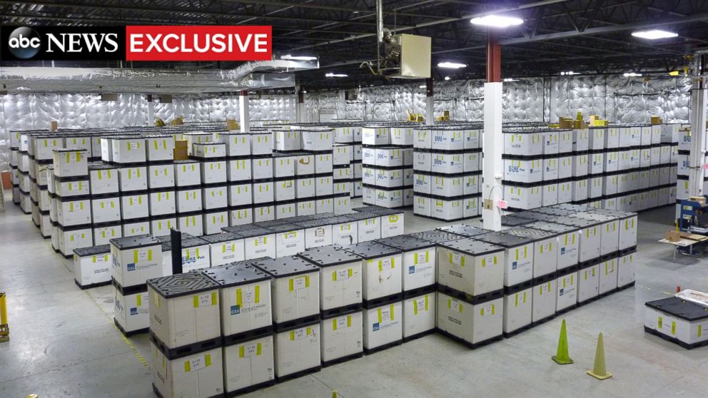 PHOTO: An FBI warehouse just outside Washington, D.C. holds the remains of thousands of explosives used to attack American troops the world over.