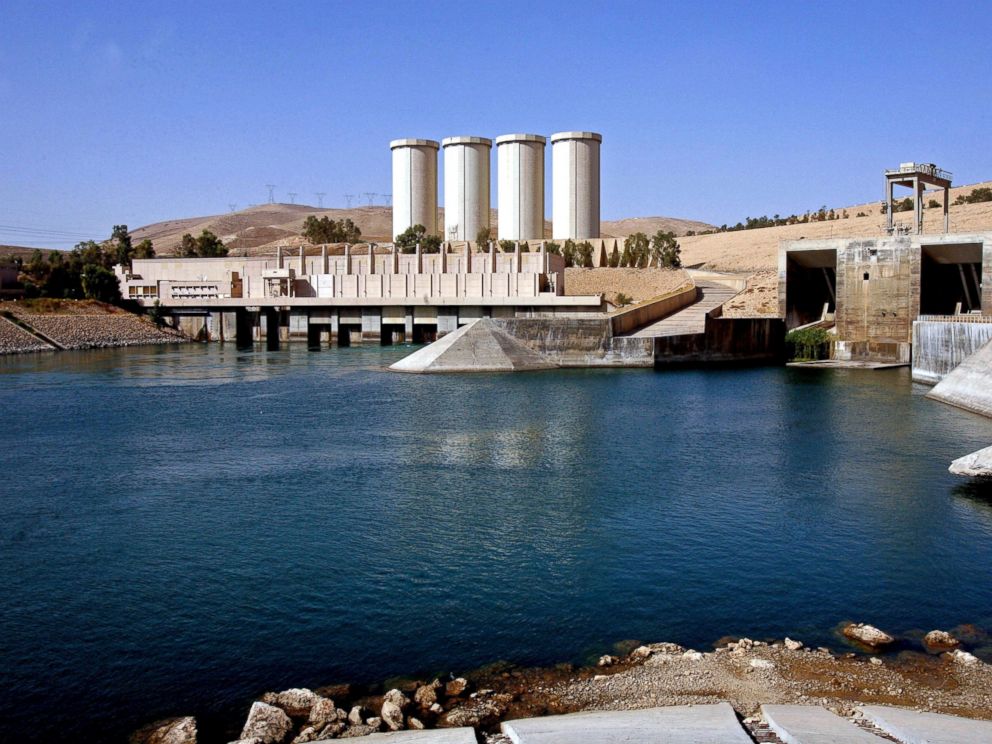 PHOTO: A general view of the dam in Mosul, 360 kilometers (225 miles) northwest of Baghdad, Iraq, Oct. 31, 2007.